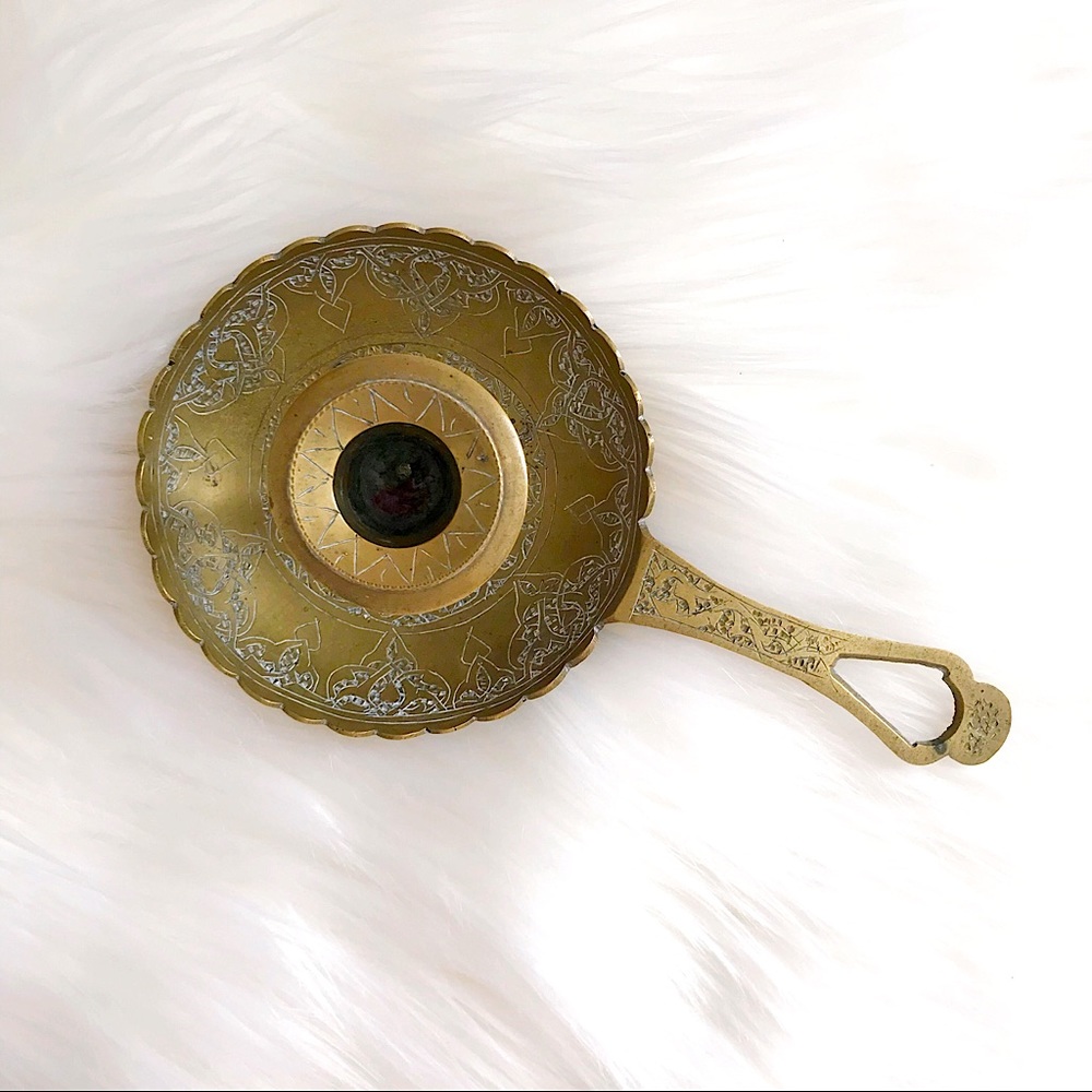 Brass Candle Holder